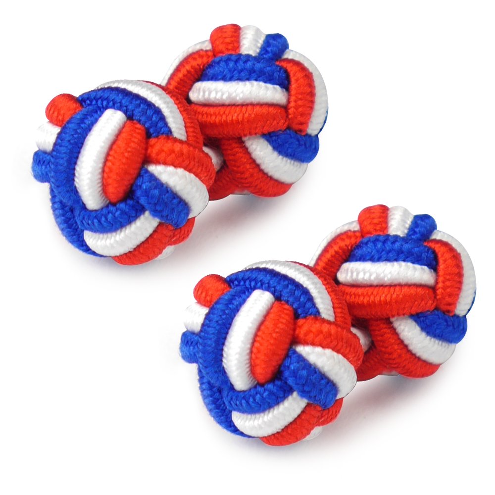 HONEY BEARMen's/Women's Silk Fabric Bow Cufflinks Shirt/Dress, Round for Wedding Business Gift