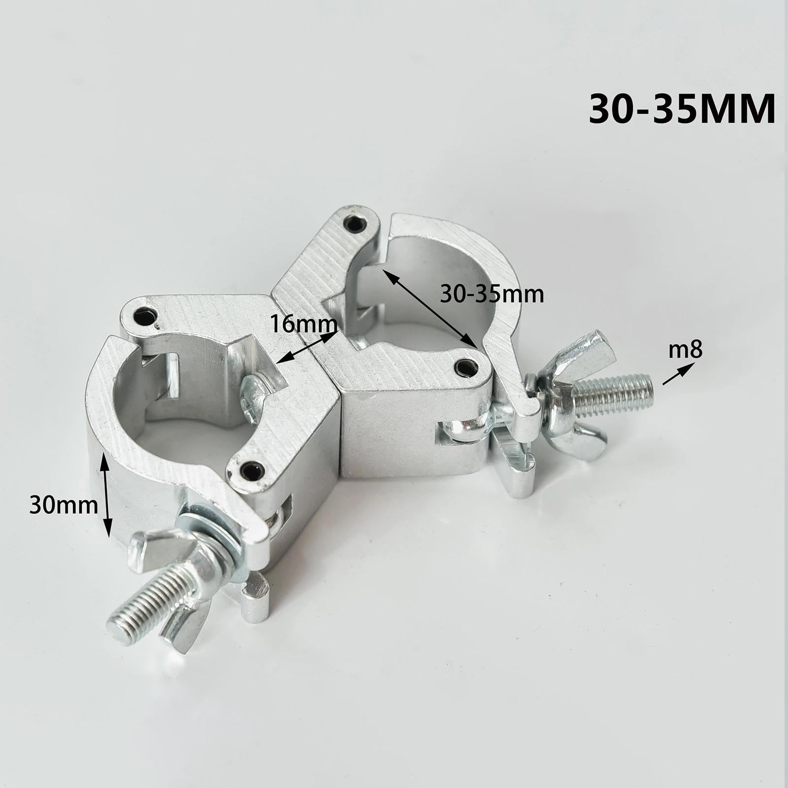 Spatenhalter Dachträger Fixierhalter Werkzeugträger Aluminiumlegierung Stabilitätsoptimiert Schnelle Installation für Baustellenfahrzeuge Fahrradausrü, 30 bis 35 mm