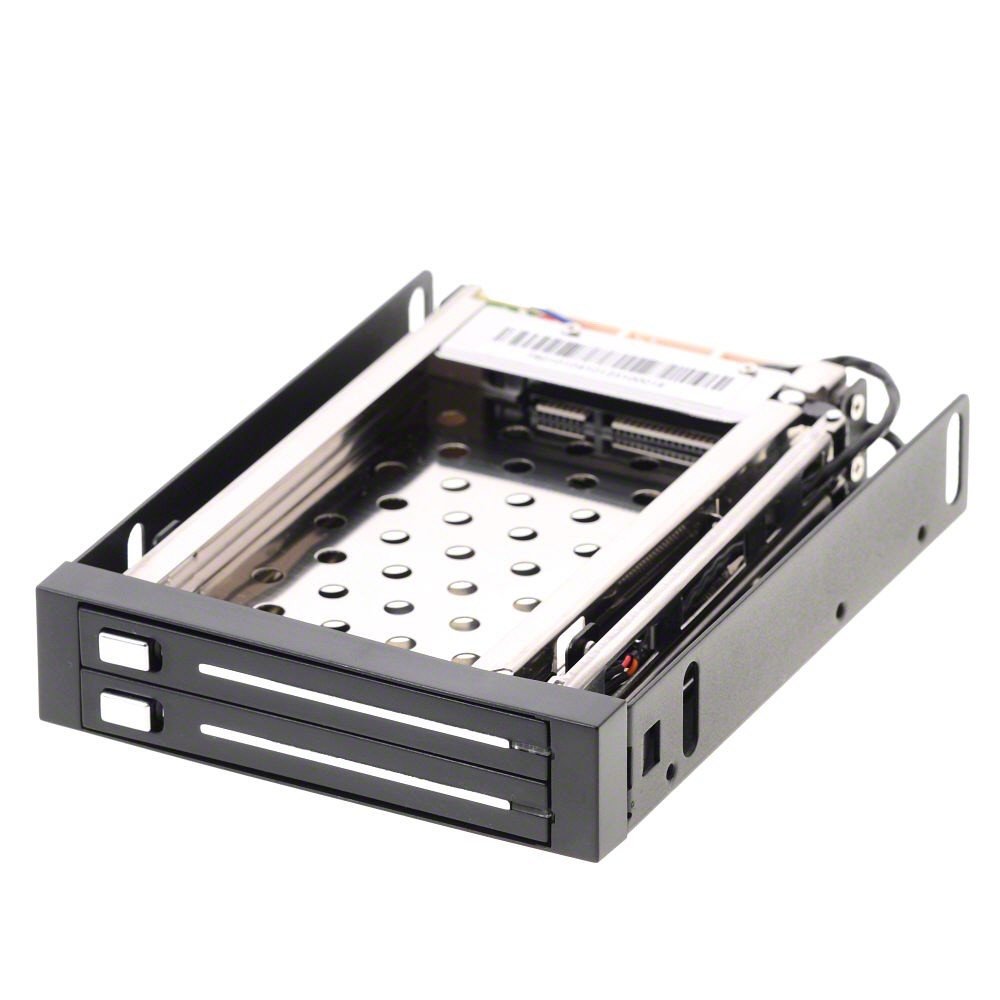 Delock 3.5″ ramka wymienna do 2 x 2.5″ SATA HDD/SSD