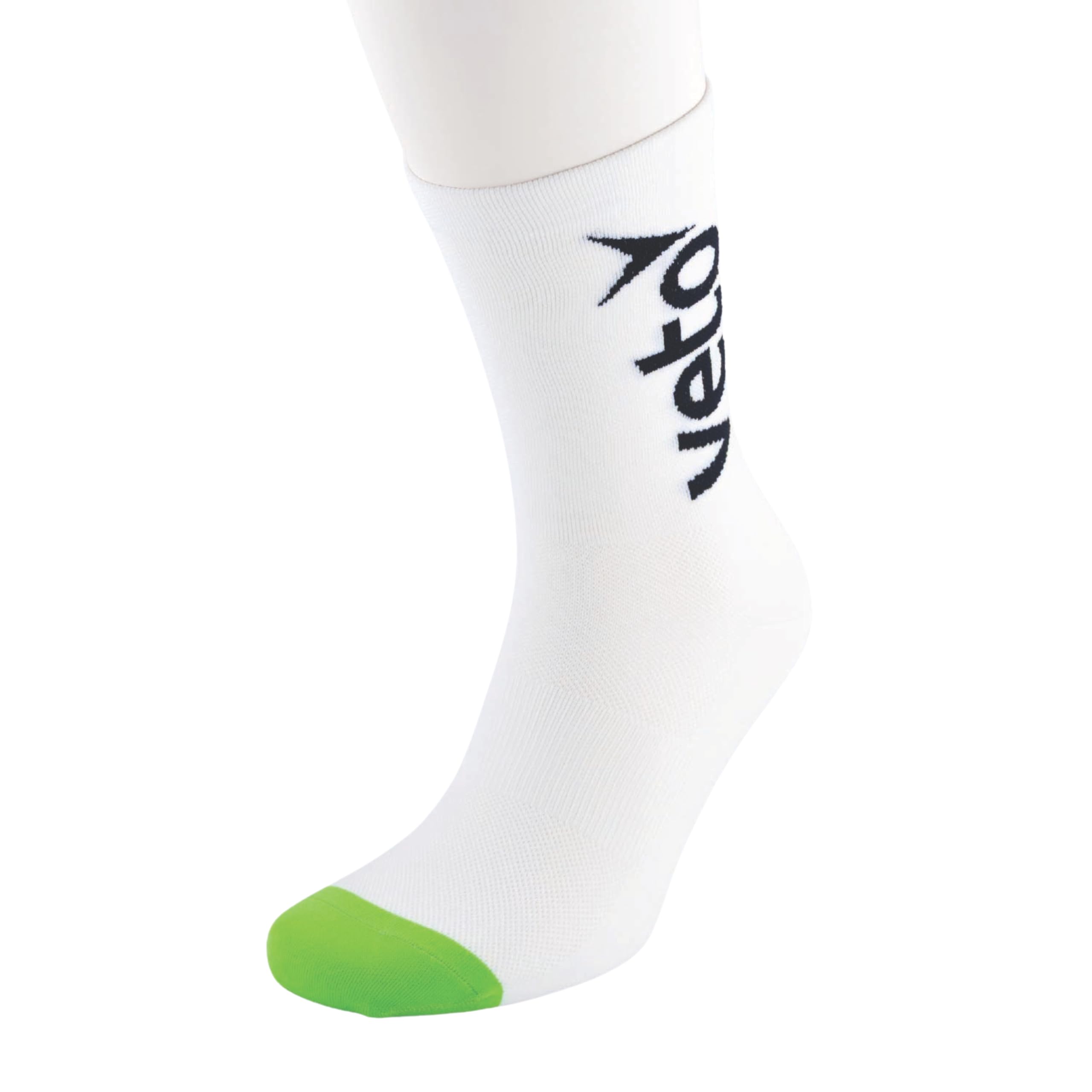 Veto Cycling 1.0 Socks – Lightweight, Breathable, High-Performance, Aerodynamic, Unisex | Comfortably Faster (UK, Numeric, 4, 7, Regular, Regular, Signature White)