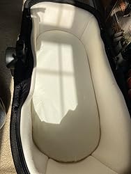 Moses Basket Mattress Oval Shaped Hypoallergenic Bassinet Baskets Baby Foam Mattress Fits Mamas And Papas Mothercare Crib Cot Bed Pram Mattresses Quilted Washable Mattress Cover (75 X 28 X 4