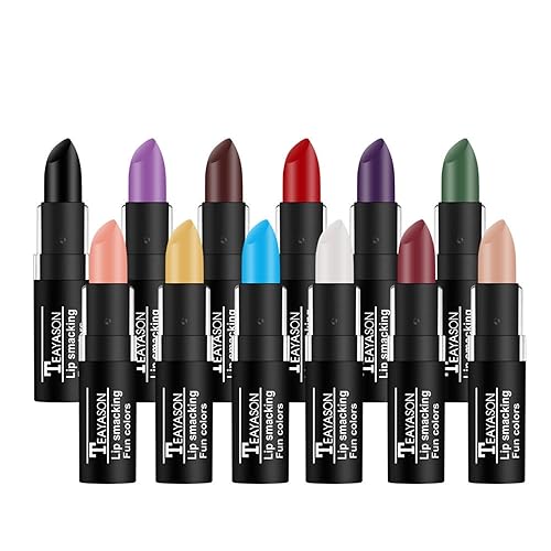 Miniatura 10 de AKARY Lápiz labial rojo cereza mate, impermeable, brillo de labios de larga duración, lápiz labial gótico, maquillaje que no se decolora, lápiz