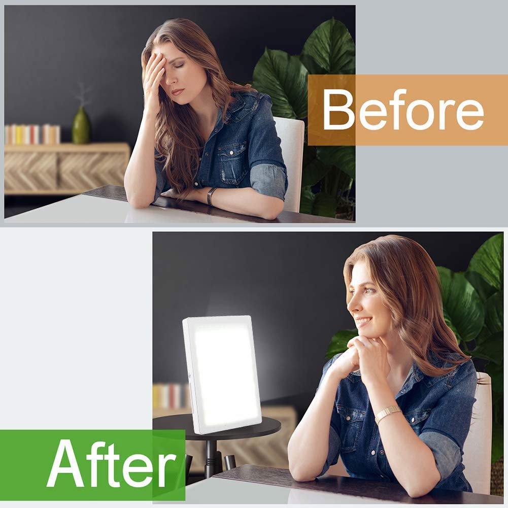 Lichtmittellampe, Weißes, Professionelles Photonenlicht-Hautheilmittel, Einstellbares Lichtmittel Für Den Büro- Und Heimgebrauch(ohne Fernbedienung)