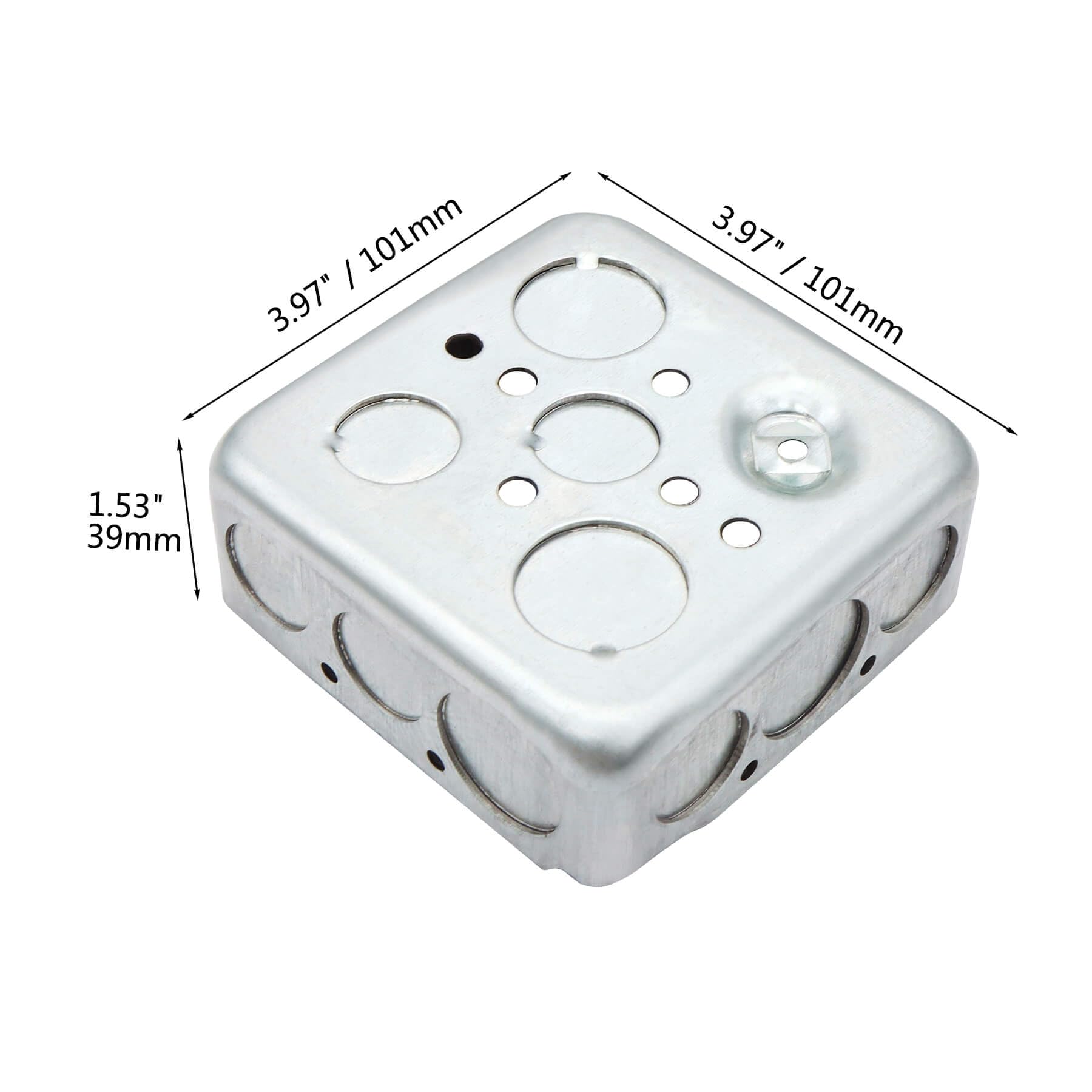 Galvanized Electrical Box - Durable Wiring Protection -6 Galvanized Electrical Box - Durable Wiring Protection -6