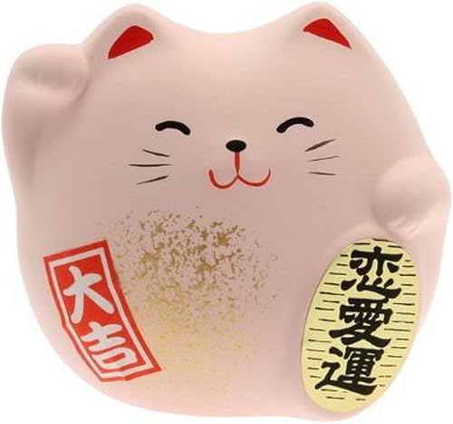 Miniatura 1 de Kotobuki Maneki Neko Charm Renai-un - Figura coleccionable, color rosa