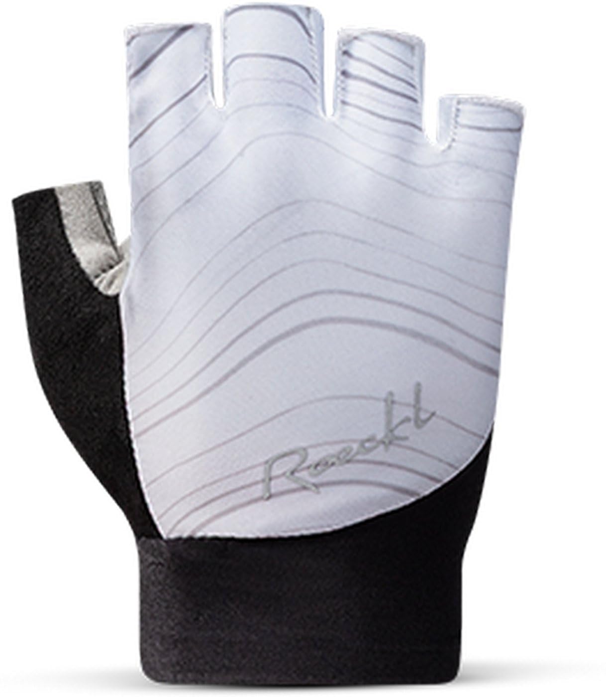 Roeckl Sports Danis 2 Damen-Fahrrad-Handschuhe, kurz, weiß, Größe 7.5, Modelljahr 2025