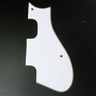 Custom Guitar Pickguard Fits Harmony H60 Meteor H74,3Ply White
