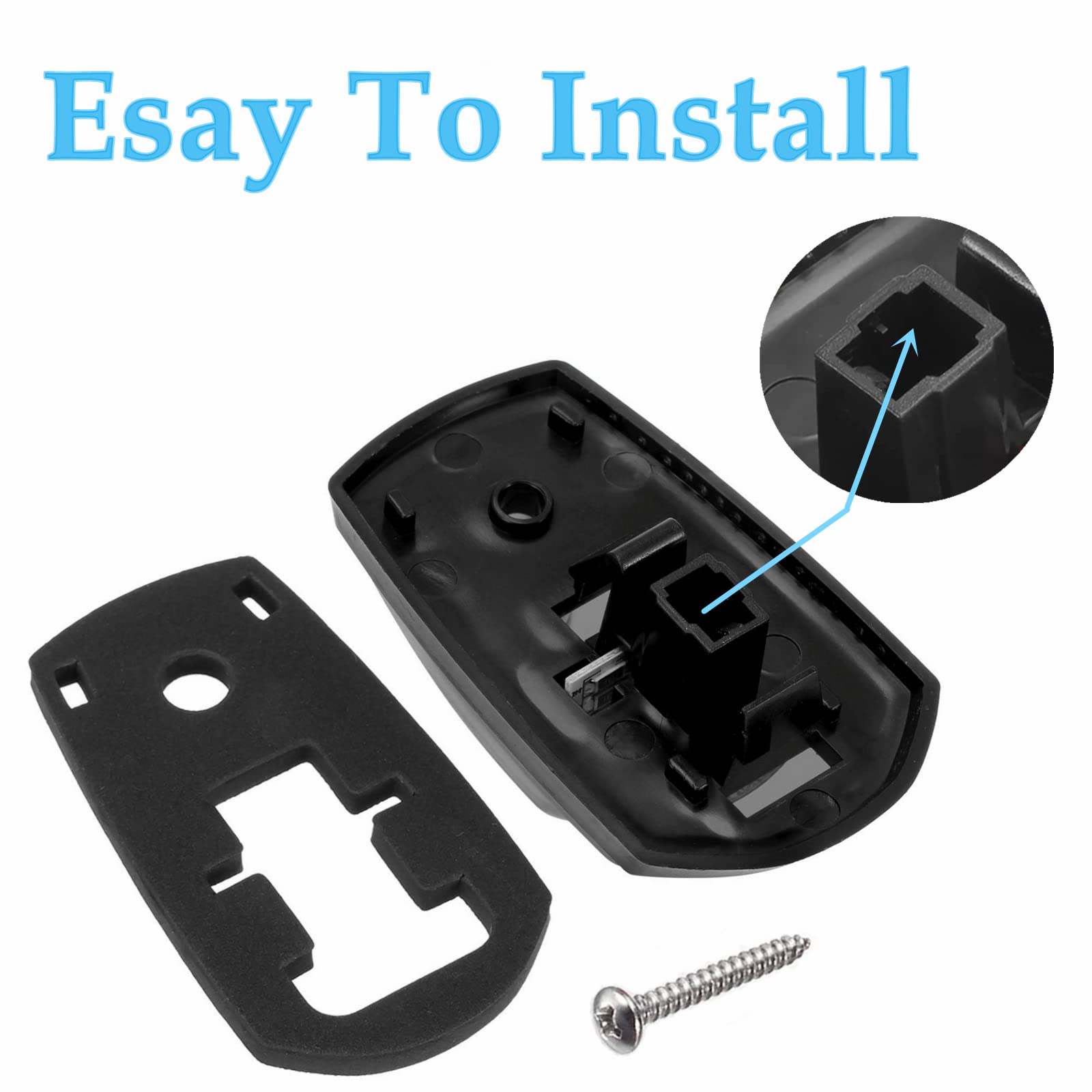 DERMOKA Cab Roof Top Marker Lights White Led Clearance Running Lamps For 2017-2022 Ford F250 F350 F450 F550 Super Duty Pickup Trucks, 5PCS (Smoked - View #7