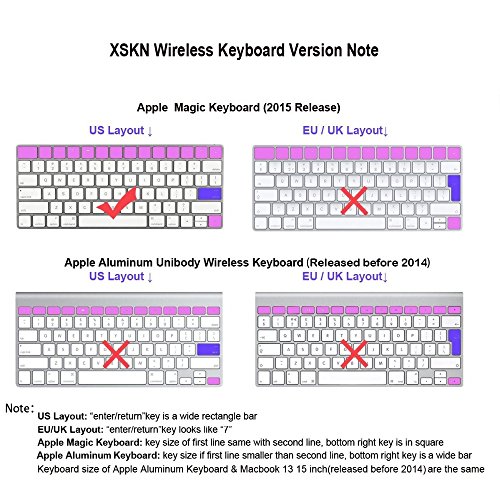 Cubierta de Teclado de Silicona para Apple Magic Keyboard miniatura 7