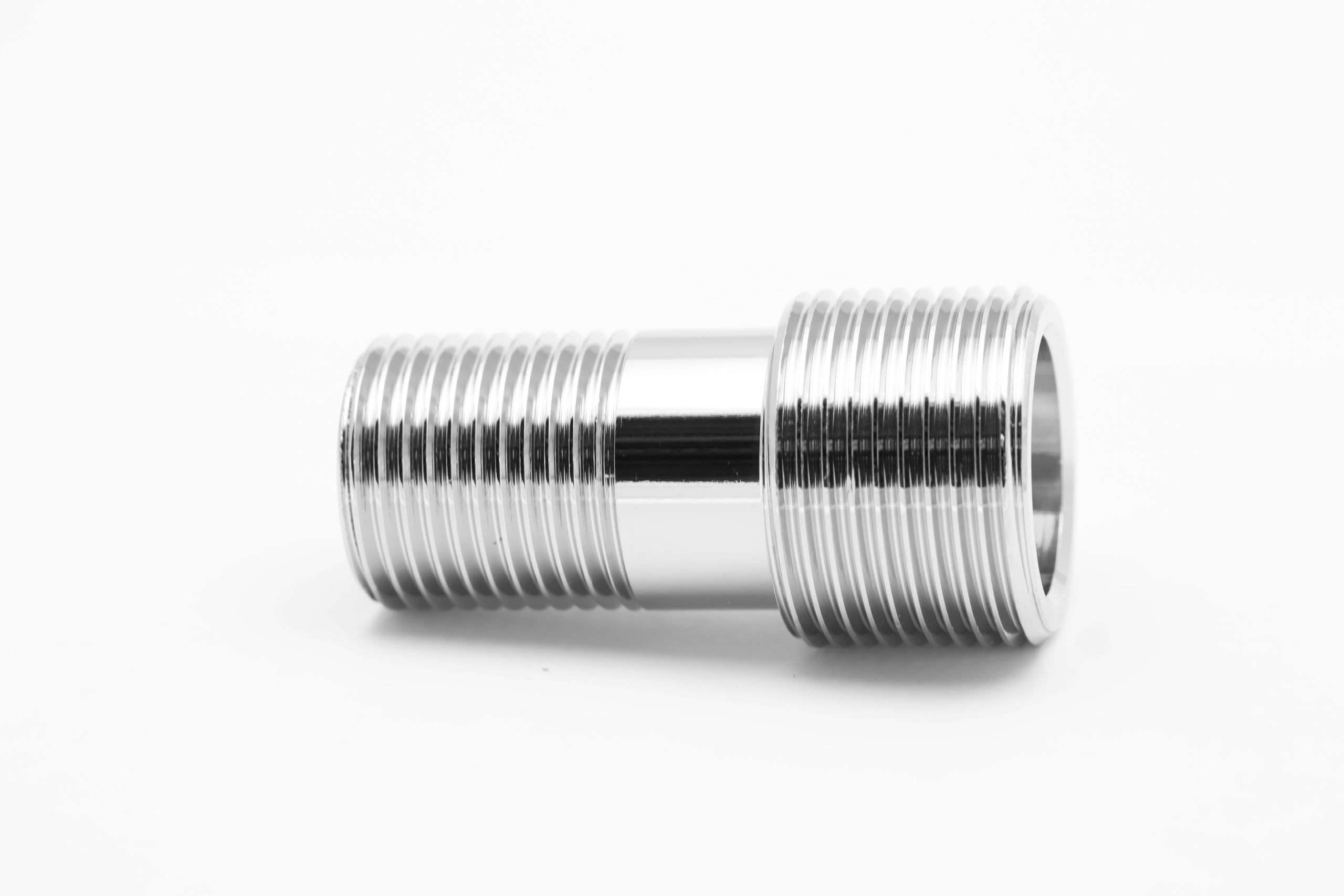 2 złączki M1/2"-M3/4" długie męskie 15x21 (1/2) - męskie 20x27 (3/4) adapter gramofonu prysznicowego/wanna