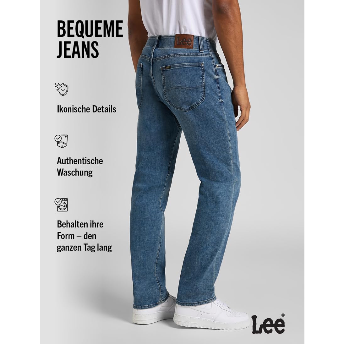 Lee - Jeans Herren - Straight Fit - Extreme Motion - Brady – Bild 5