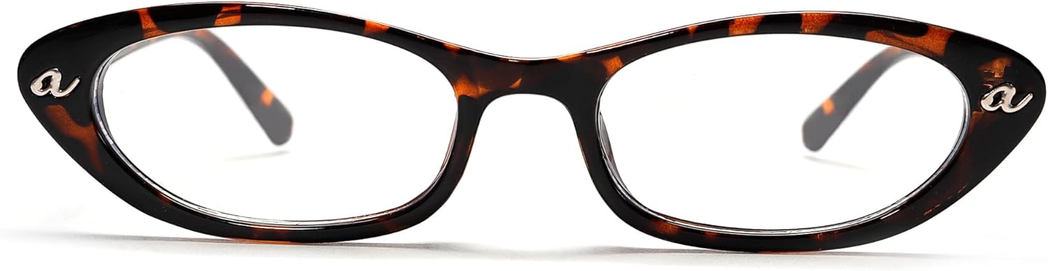 BOTEN Cat Eye Blue Light Blocking Glasses for Women Men Small Oval Eyeglasses Anti Glare Nerd Eyewear - Image 7