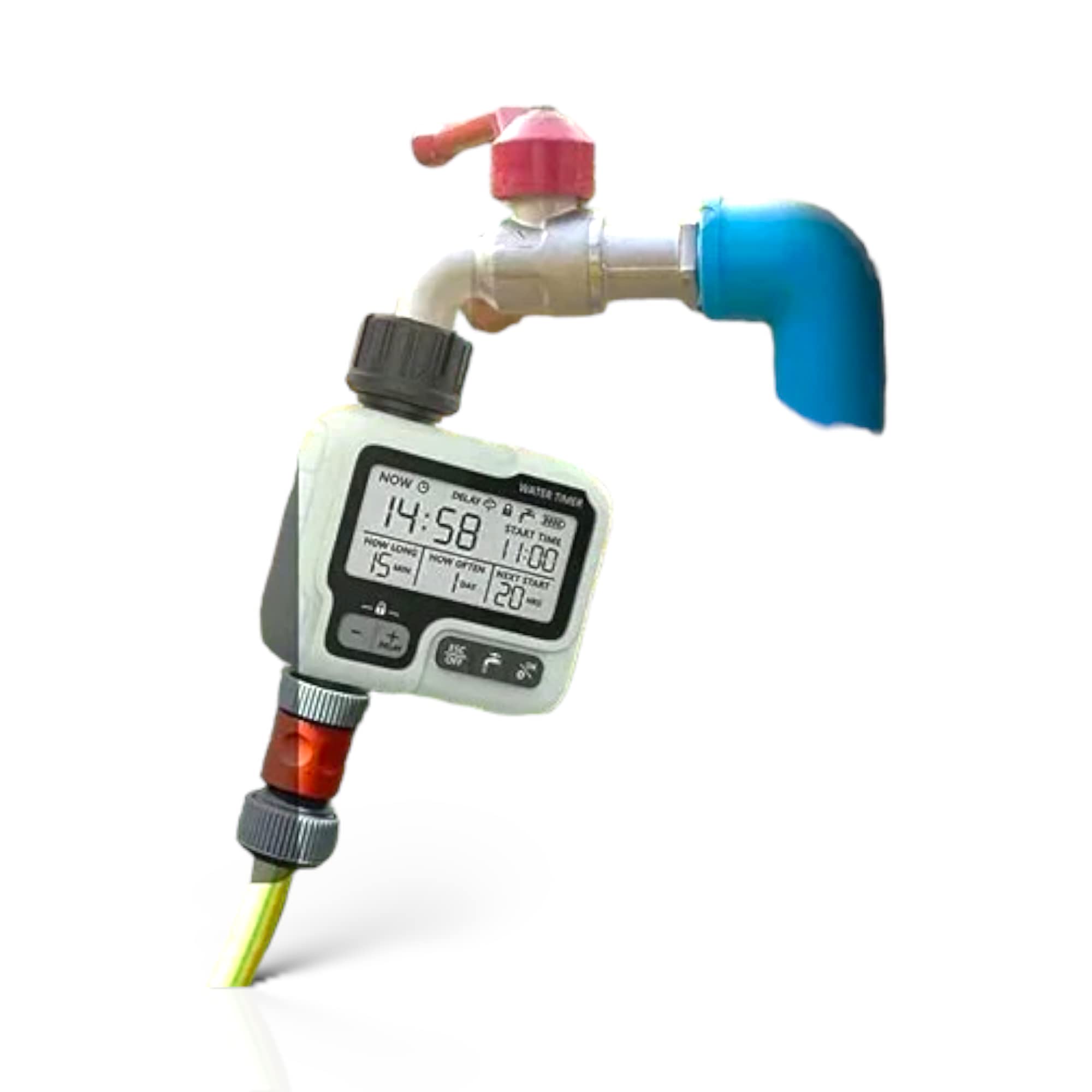 Rainfactory Bewässerungs-Zeitschaltuhr IPX5 | Digitale Gartenbewässerung Mit Regenverzögerung