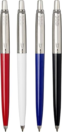 Miniatura 6 de Bolígrafo Parker Jotter personalizado + caja de regalo Diseña un regalo verdaderamente único Grabado con láser (blanco)