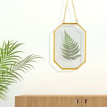 押し花アート八角形フレーム ✨【押し花額】 ⭐️風景画 八角形フレーム 押し花 額 風水でも