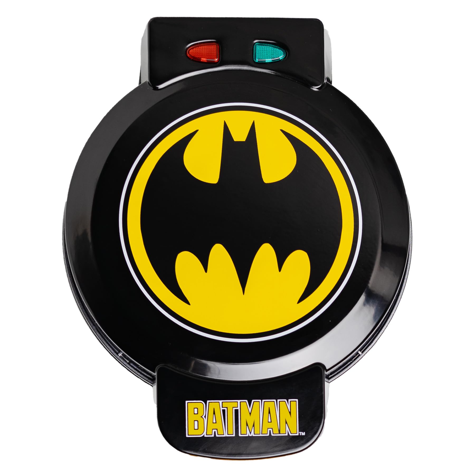 Uncanny Brands - Gofrera Logo Batman - Impresión en el gofre - Enchufe Europeo - Licencia DC Comics - Facil de usar y limpiar - Hogar y cocina - Heroes