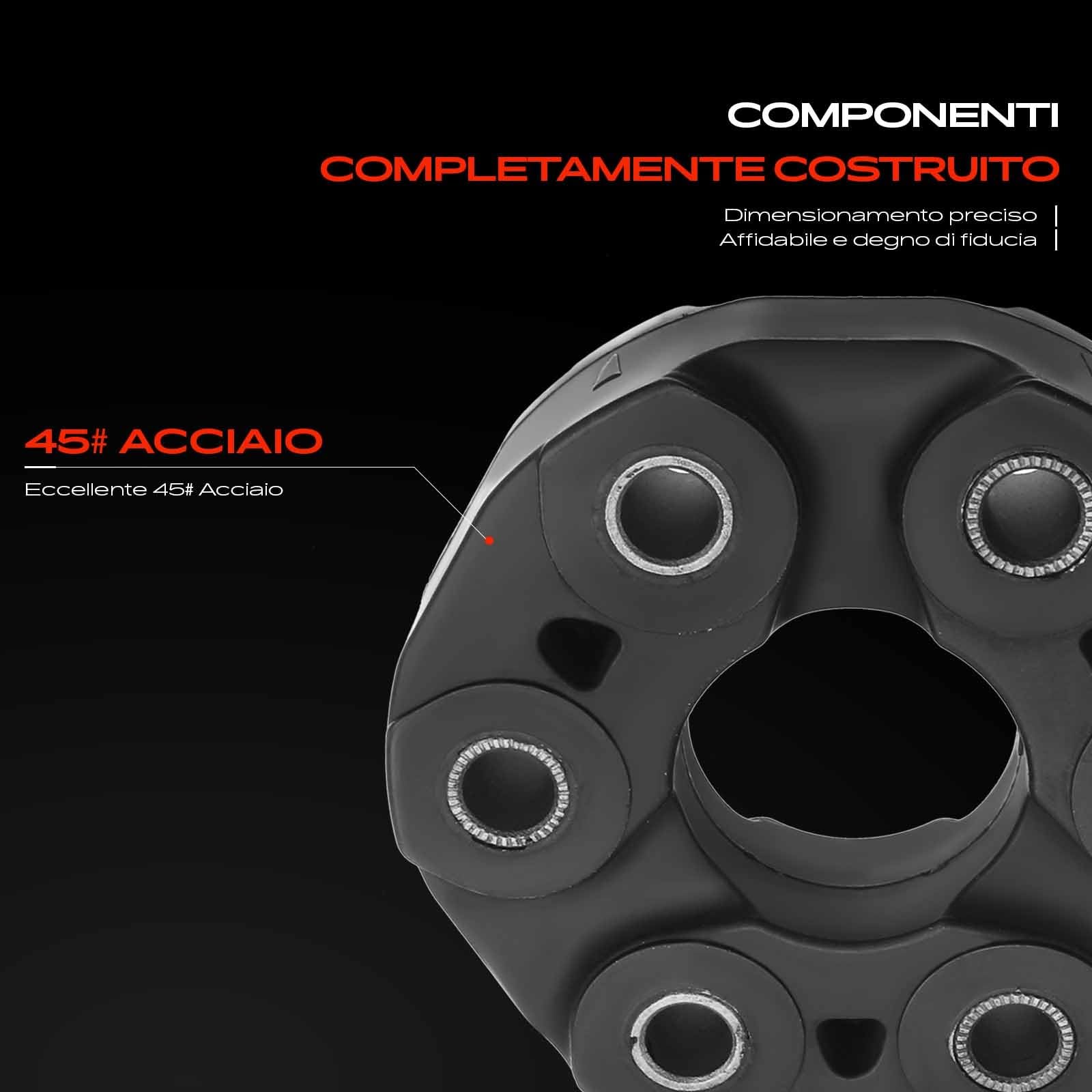 Frankberg Giunto Albero di Trasmissione Compatibile con Serie 5 Touring E39 Serie 7 E38 Serie 5 E39 Serie 3 Touring E46 Serie 3 E46 Replace# 04146