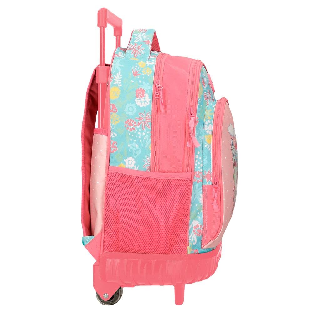 Roll Road My little Town Mochila Compact 2 Ruedas Rosa 32x43x21 cms Poliéster 28,9L