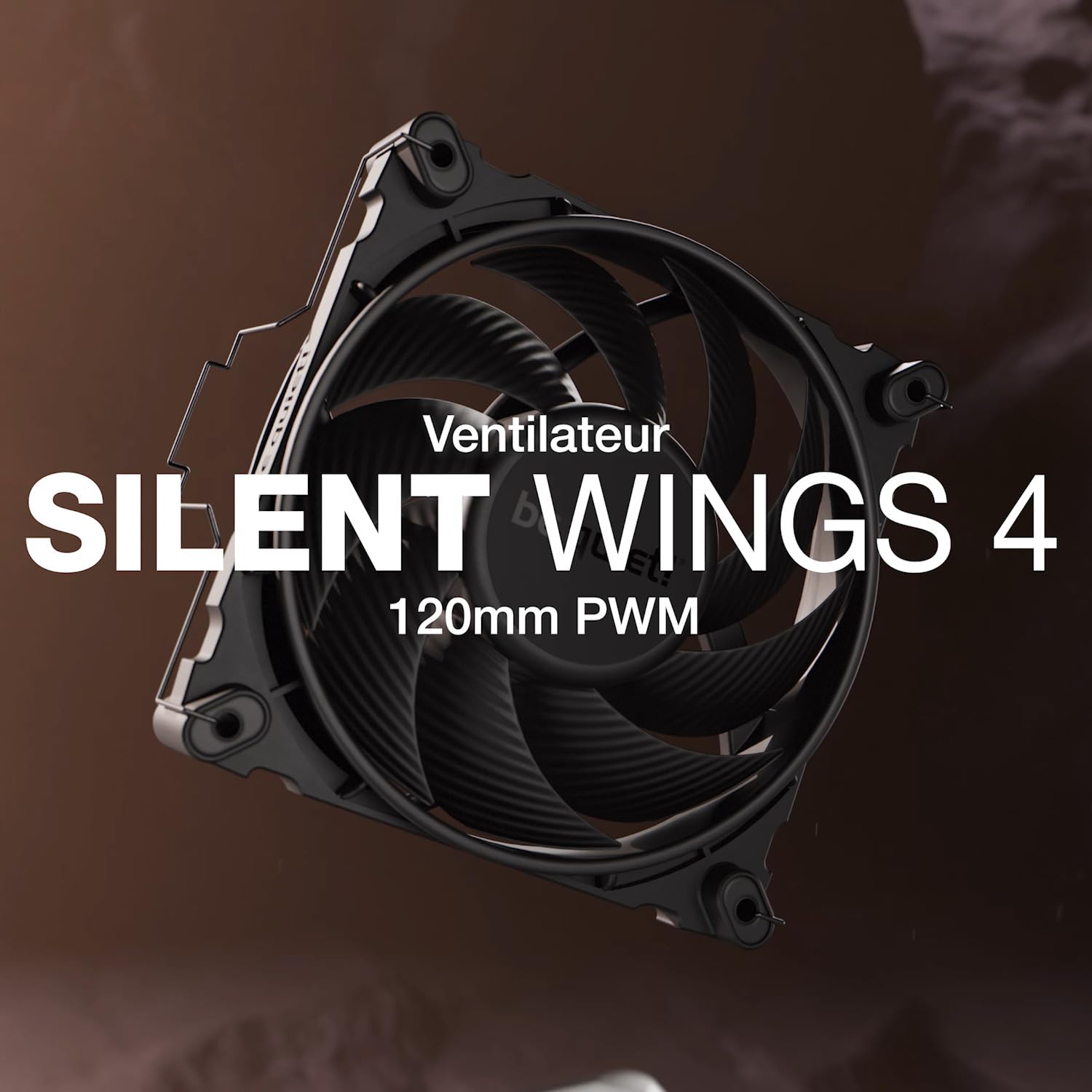 be quiet! Dark Rock 5 ventirad, puissance de refroidissement extrême, 6 caloducs haute performance, ventilateur Silent Wings 4 120 mm PWM, excellente compatibilité, installation facilitée, BK035
