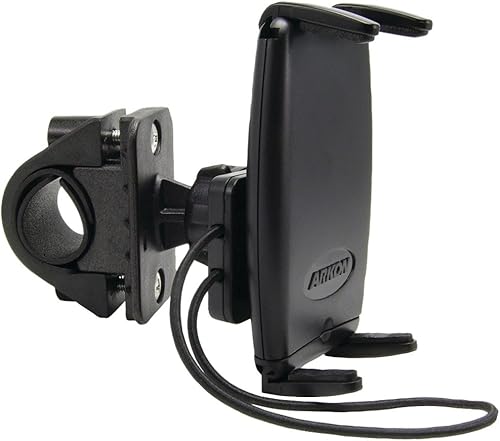 Arkon - Soporte para manillar de bicicleta para iPhone 5, 4S, Samsung Galaxy S4, S3, LG, Motorola HTC