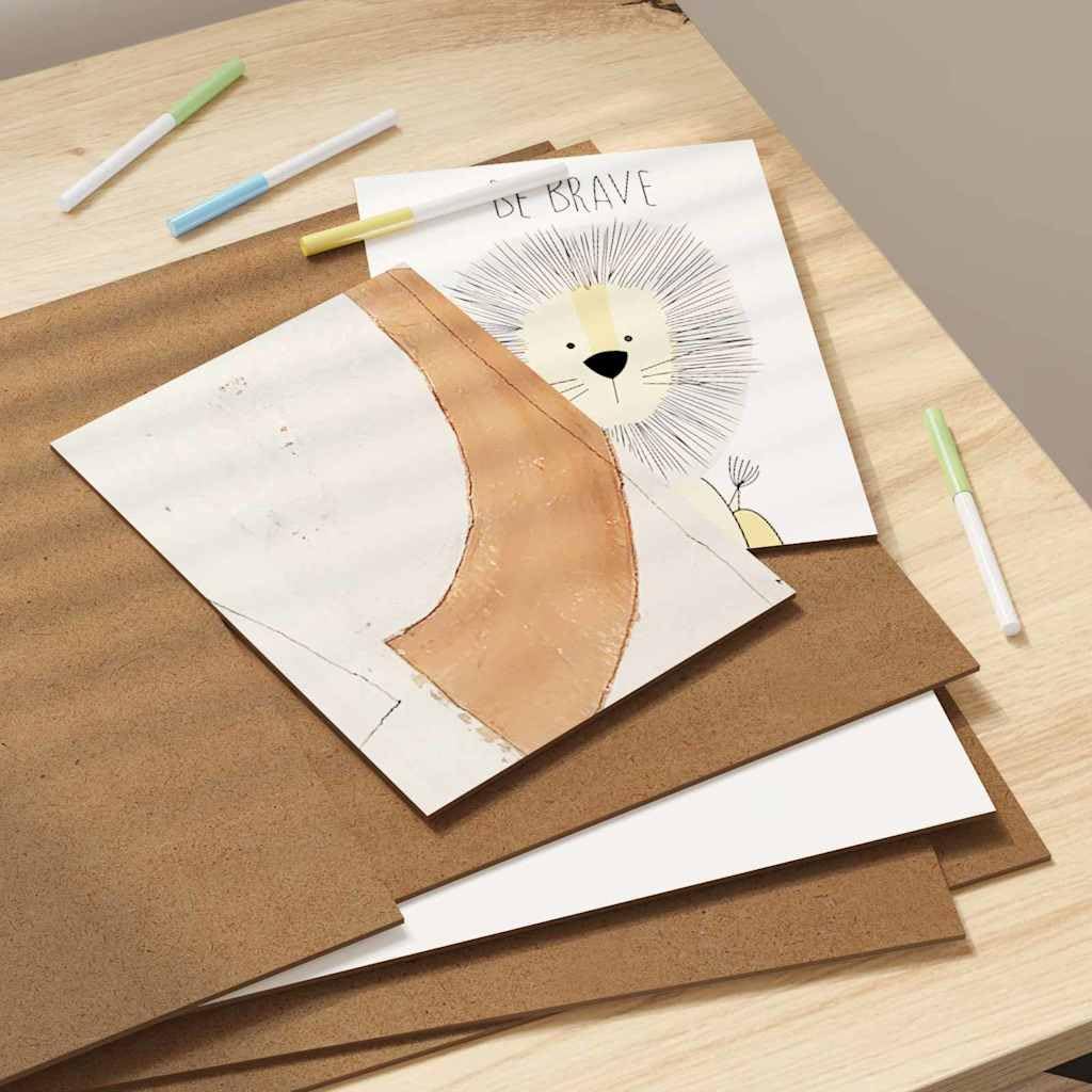 Placas decorativas de madera blanca, 30 x 42 x 0,27 cm, 50 unidades, para interiores, para manualidades, para pintar, grabar, tallar, manualidades, decoración, regalo, accesorios