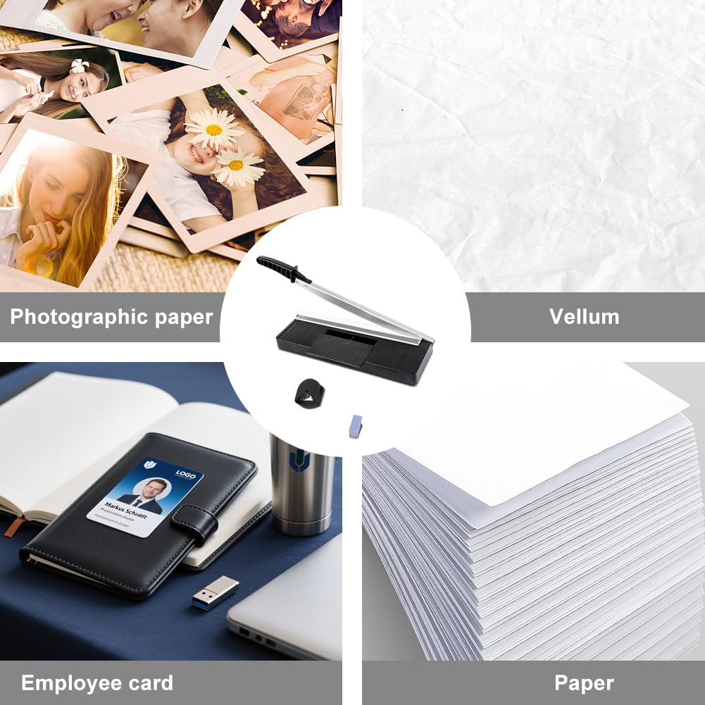 Coupe-Papier Pour L'artisanat | Massicot Manuel A4 Avec 3 Lames