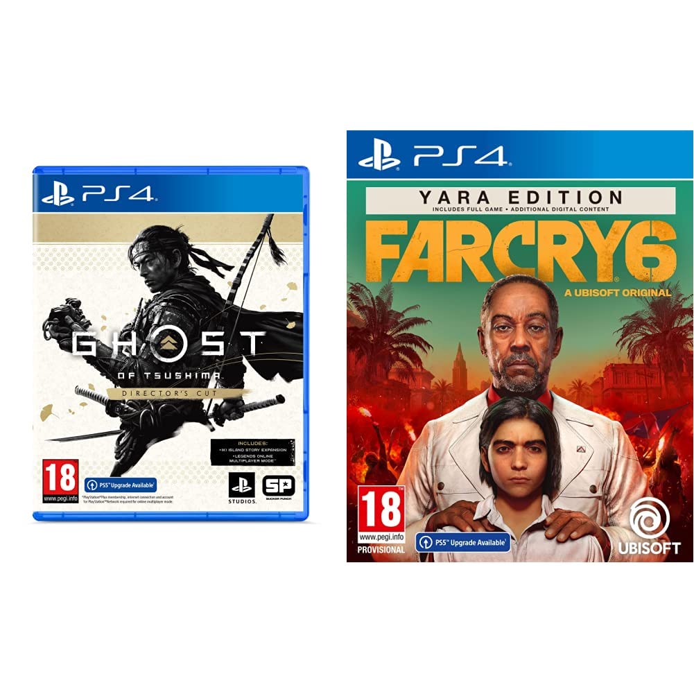 PS4 Ghost of Tsushima Directors Cut (PS4)+Far Cry 6 Yara Edition (PS4) (B09V4SSLHD) Amazon Price History, Amazon Price Tracker