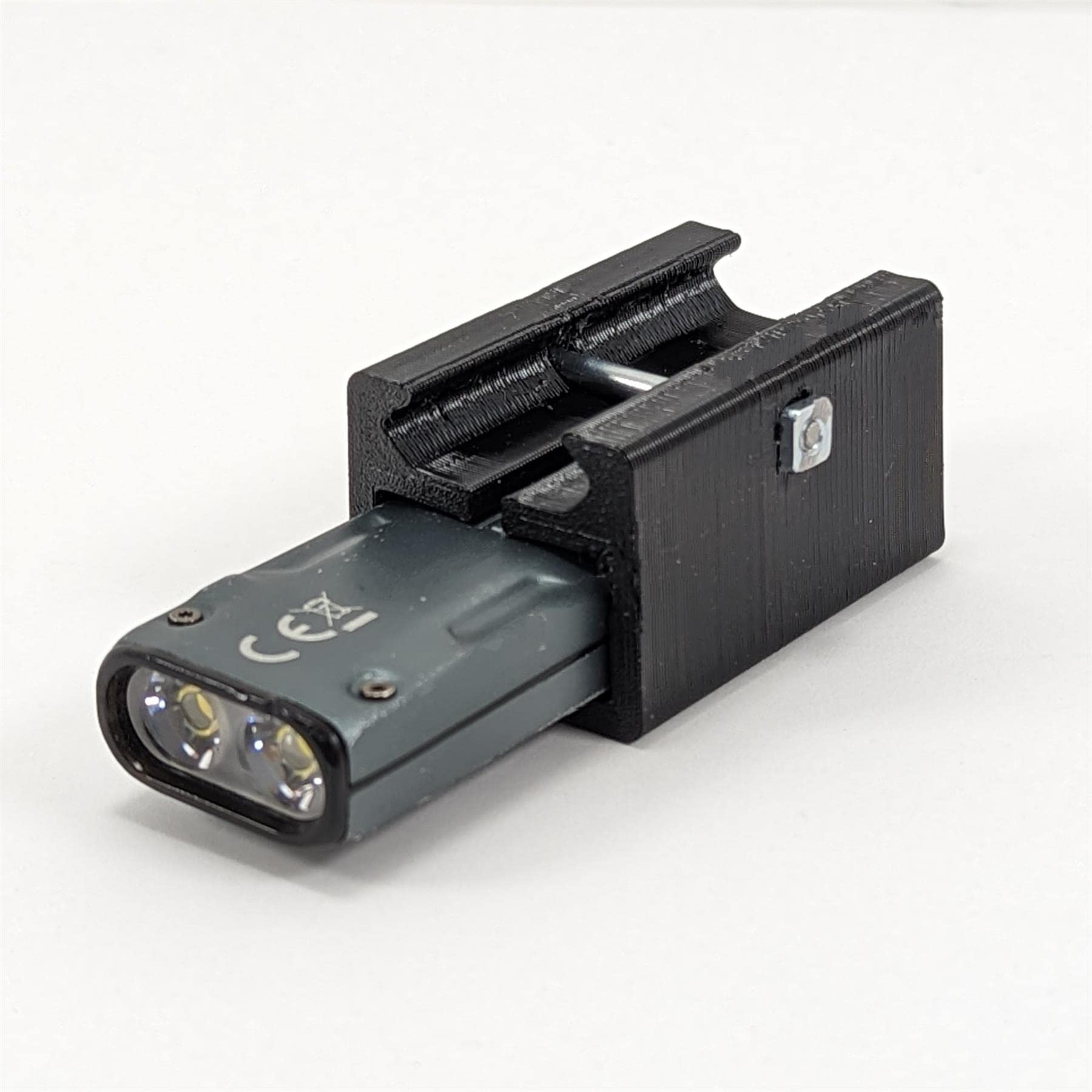 Support Tactique Picatinny Pour Torche - TIP SE Mini - 3D Cabin - Fabriqué UK