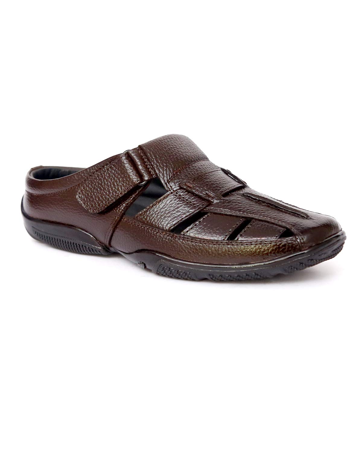 Ostr Mens Stylish & Casual Genuine Leather Sandal (7, Brown) (B07MZR34DH) Amazon Price History, Amazon Price Tracker