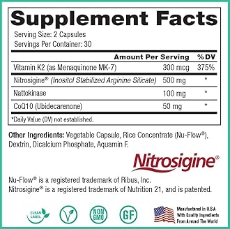 Peak Pure & Natural Peak Cardio Platinum 180 Capsules