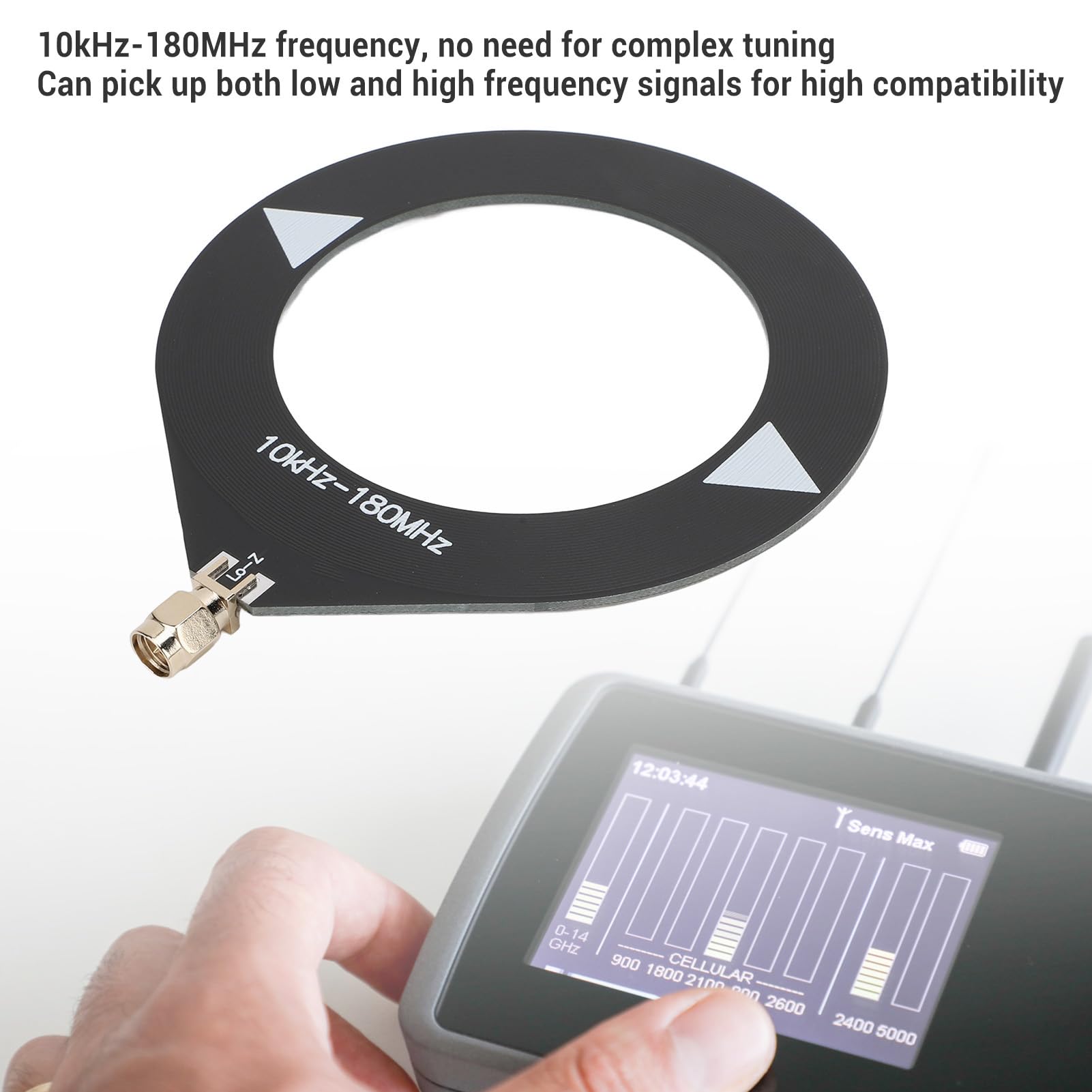 Loop Antenna Donut WB Antenna 10KHz-180MHz Reliable Replaces Donut Antenna