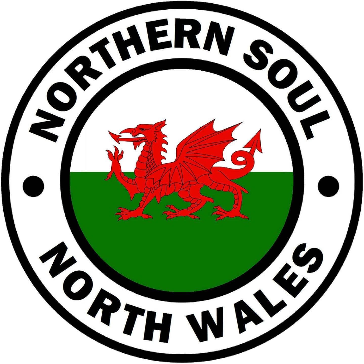 Ingzzaac Warningsign5001 North Wales - Northern Soul 12X12 Inches Metal Sign