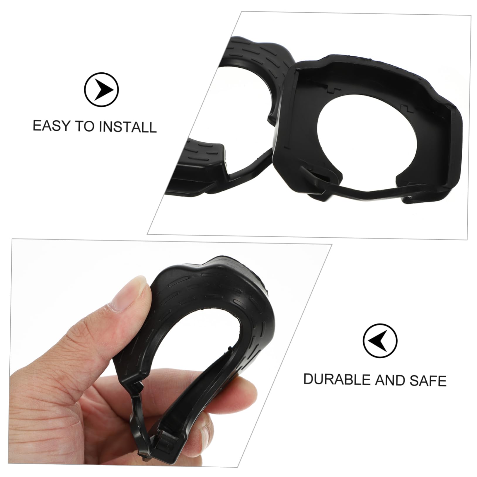BESPORTBLE 2 Paia Di Tacchetti Autobloccanti Pedali Pedali Bici Auto- Per Forniture Coperture In Gomma Per Biciclette Strada Scarpe Montagna Per Biciclette Tacchetti Protettivi