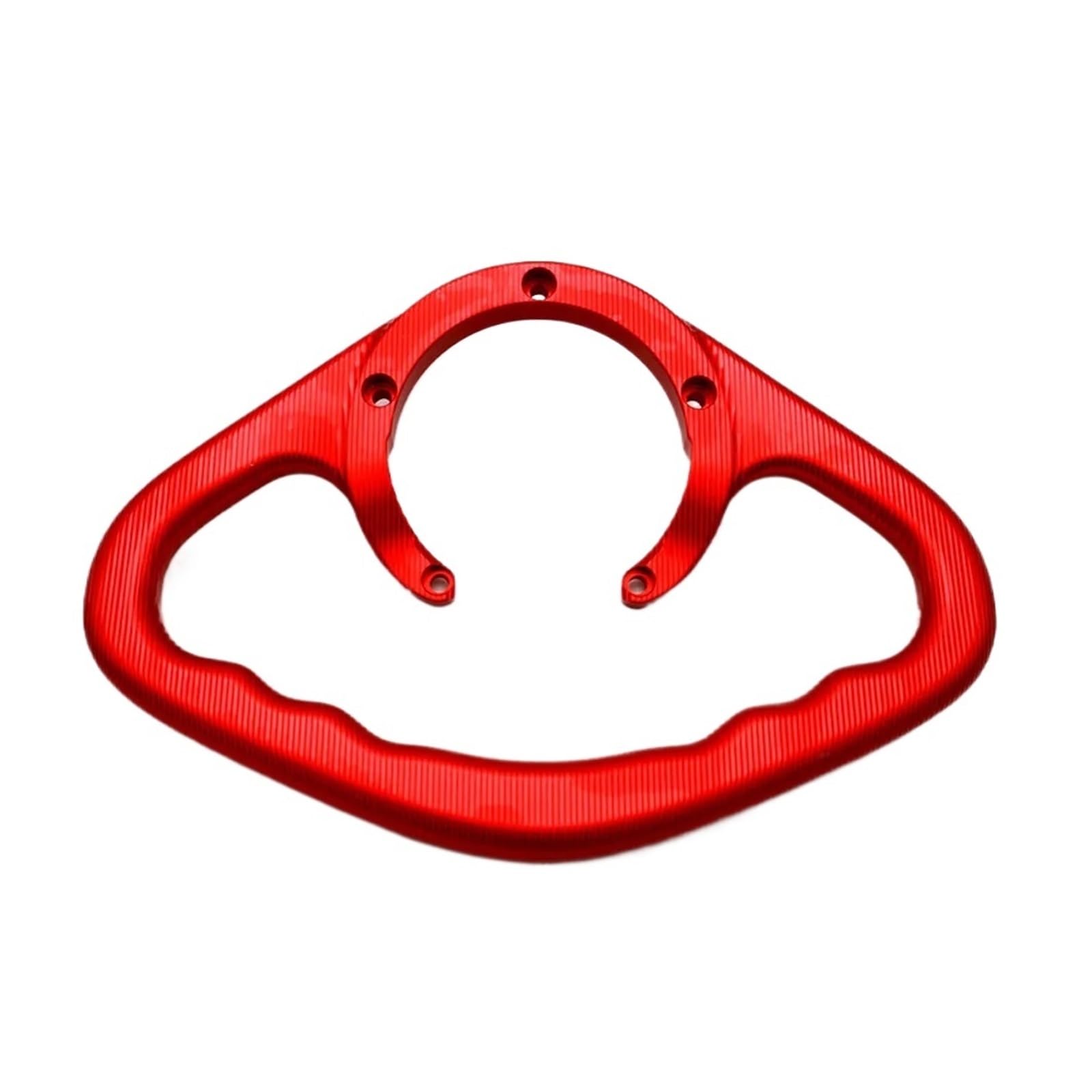 FLONAVTEX Motorcycle Accessories Fuel Tank Armrest Passenger Handle Rear Grip Fit for ZX-6R ZX6R ZX10R Z750 ER6F 6N6F ER6N(Red)