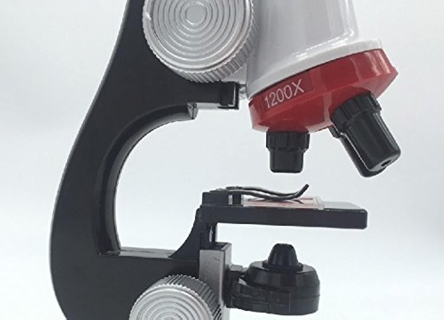 Real Educational Biological Microscope 100X to 1200X With Support Set