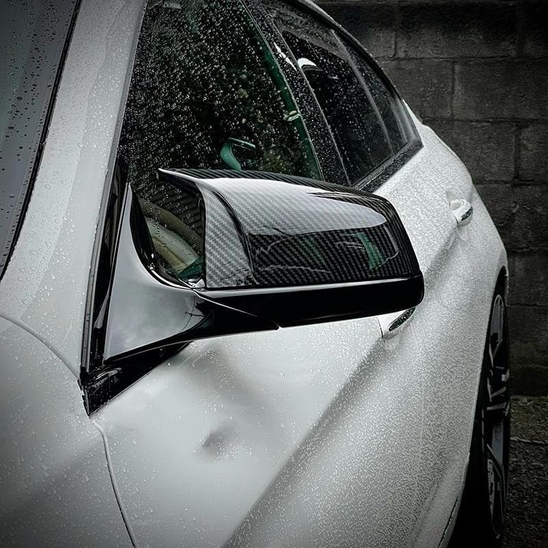 Coques rétroviseurs extérieurs E60 F10 E63 F01 accessoires auto look carbone - 6