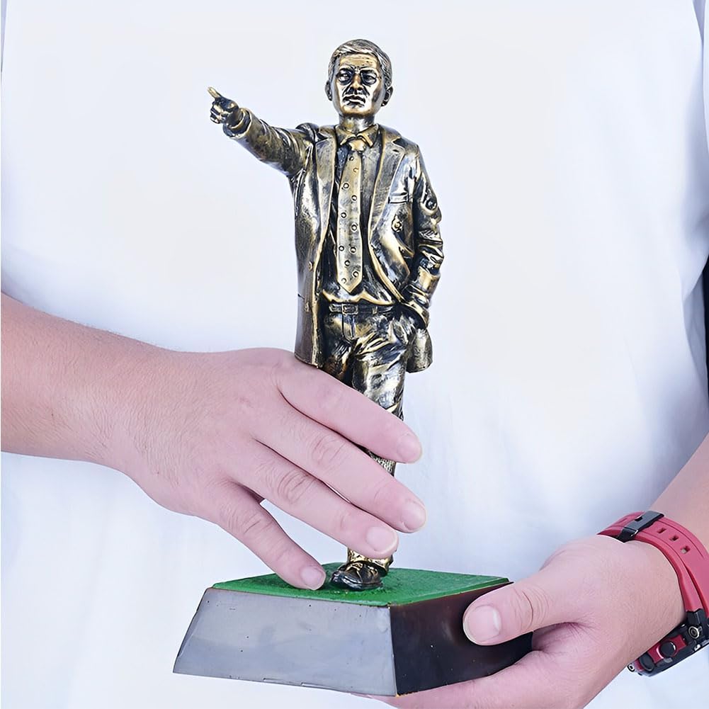 Collezioni di Videogiochi, Trofeo del Comando Maestro Mourinho delle Migliori tattiche di Calcio, Trofeo della Partita Statua in Resina Adatta for Incisione Personalizzata