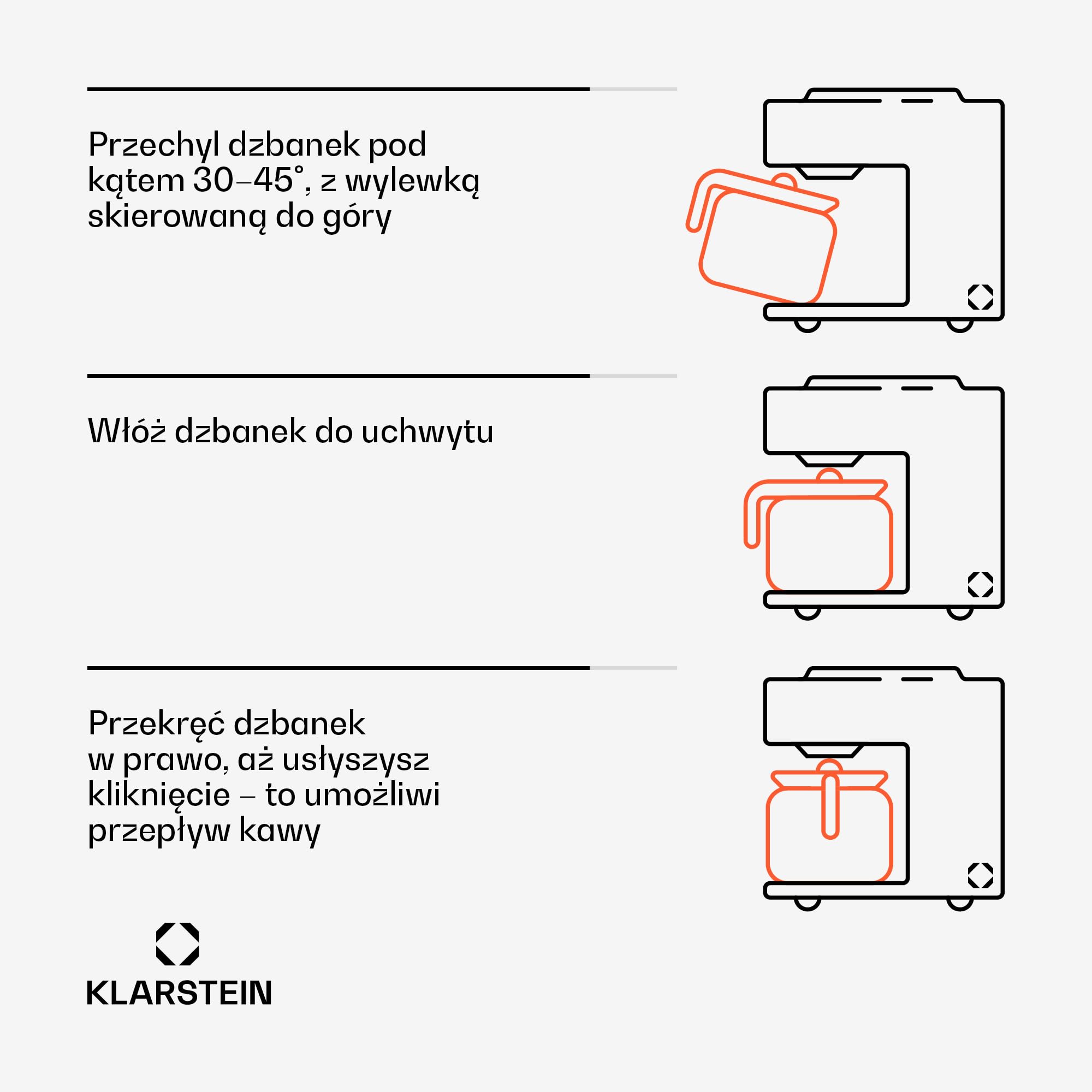 Klarstein Ekspres do kawy 1,2 L z termosem i timerem, Ekspres przelewowy na 10 filiżanek, 800 W duży z filtrem, przelewowy z termosem ze stali nierdzewnej do kawy
