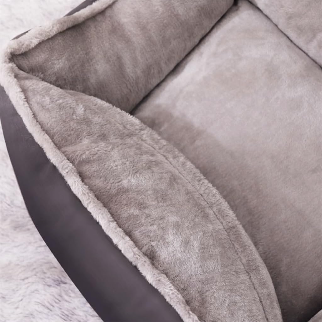 Hundebett Zwinger Herbst und Winter weich warm großer Hund abnehmbare waschbare Hundematratze Sofa Heimtierbedarf Hundesofa (Color : One Color, Size : 120cm*90cm*43cm)