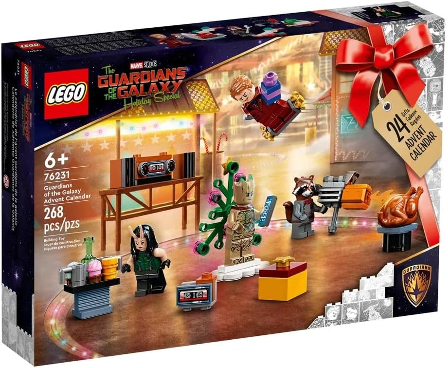 Marvel Studios’ Guardians of the Galaxy Advent Calendar 76231 Building Kit (268 Pieces)