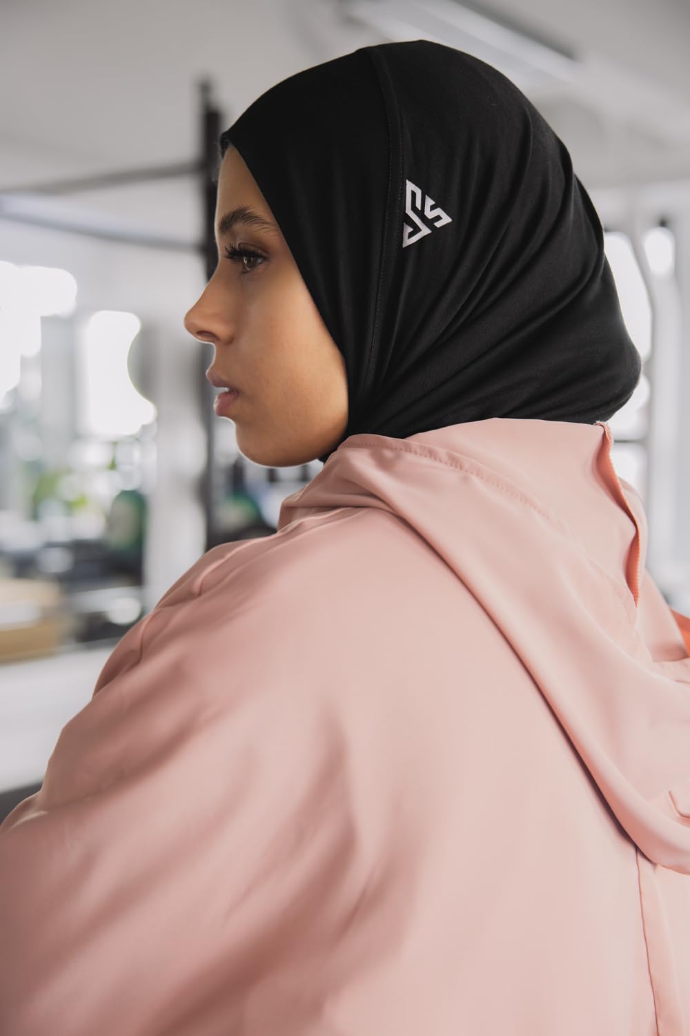 Safwa® Hijab Sport Femme SafwaFlow™ Respirant et Léger – Anti-Transpiration, Maintien Parfait, Confort Actif, Idéal Fitness Running Musculation Travail
