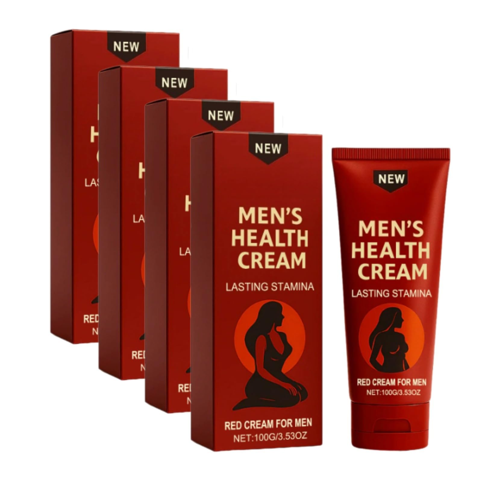 Men'S Health Cream, Advanced Quick-Acting, Cream for Men, | Crema da uomo, Crema per la salute maschile, Advanced Quick-Acting, Natural Plant, Creme a lunga durata, lenisce la pelle,