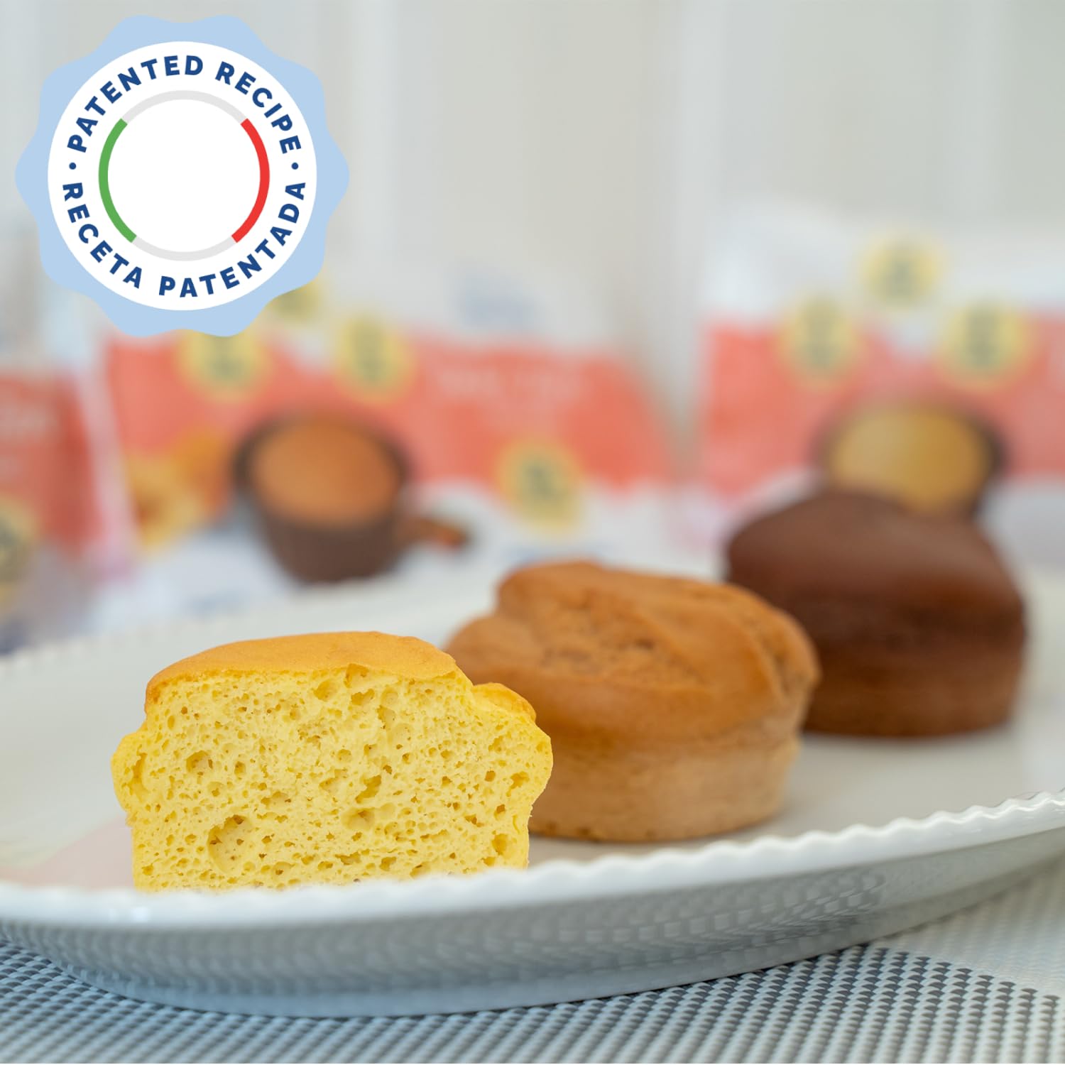 Nuvola Zero - Dolce Zero Avellana, Sin Carbohidratos, Dulces Sin Azúcar, Sin Lactosa, Sin Gluten, Alto En Fibra, Paquete De 12 Uds, Fabricado en Italia
