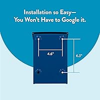 Vista 63 de Buzones arquitectónicos 2681B Buzón de pared Marina color negro, pequeño