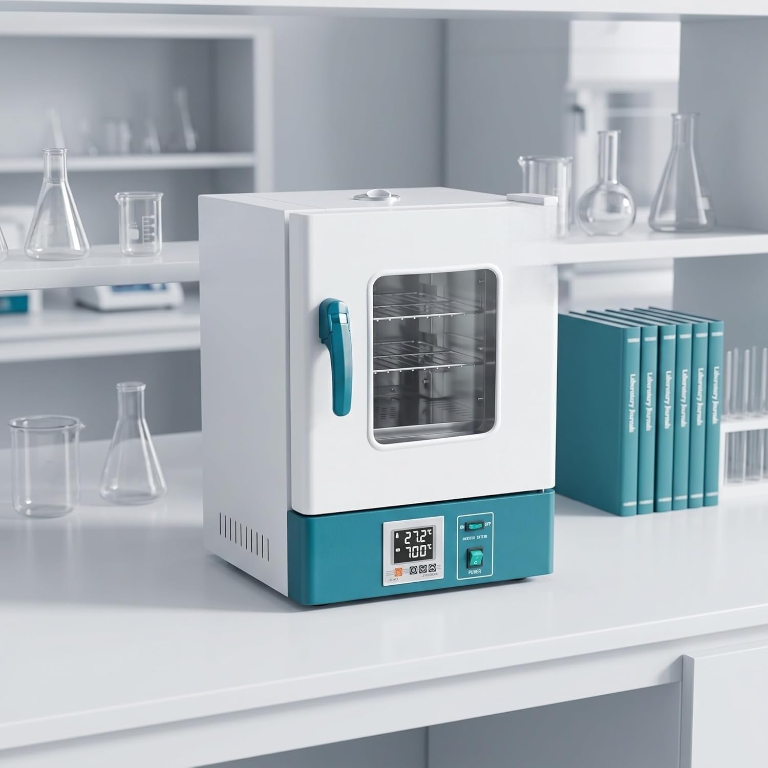 incubatrice del laboratorio 20L con controllo della temperatura di Digital PID, gestione della temperatura di precisione di RT-65°C, camera di crescita dei batteri per ricerca scientifica