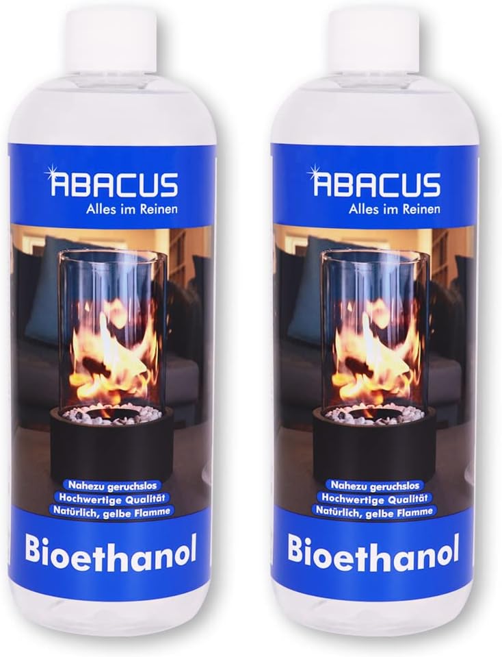 ABACUS® Ethanol, Spiritus, Bioethanol, Brennspiritus für den Kamin
