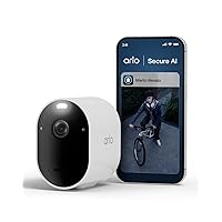 Arlo Pro 6 Telecamera WiFi Esterno Senza Fili, Telecamera WiFi Interno