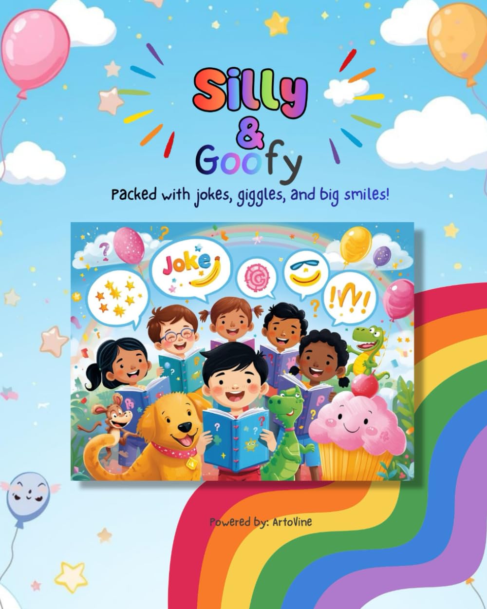 Giggle Galaxy: The Ultimate Joke Book for Kids: 100+ Hilarious Jokes, Silly Riddles, and Fun for Kids Ages 6–9!