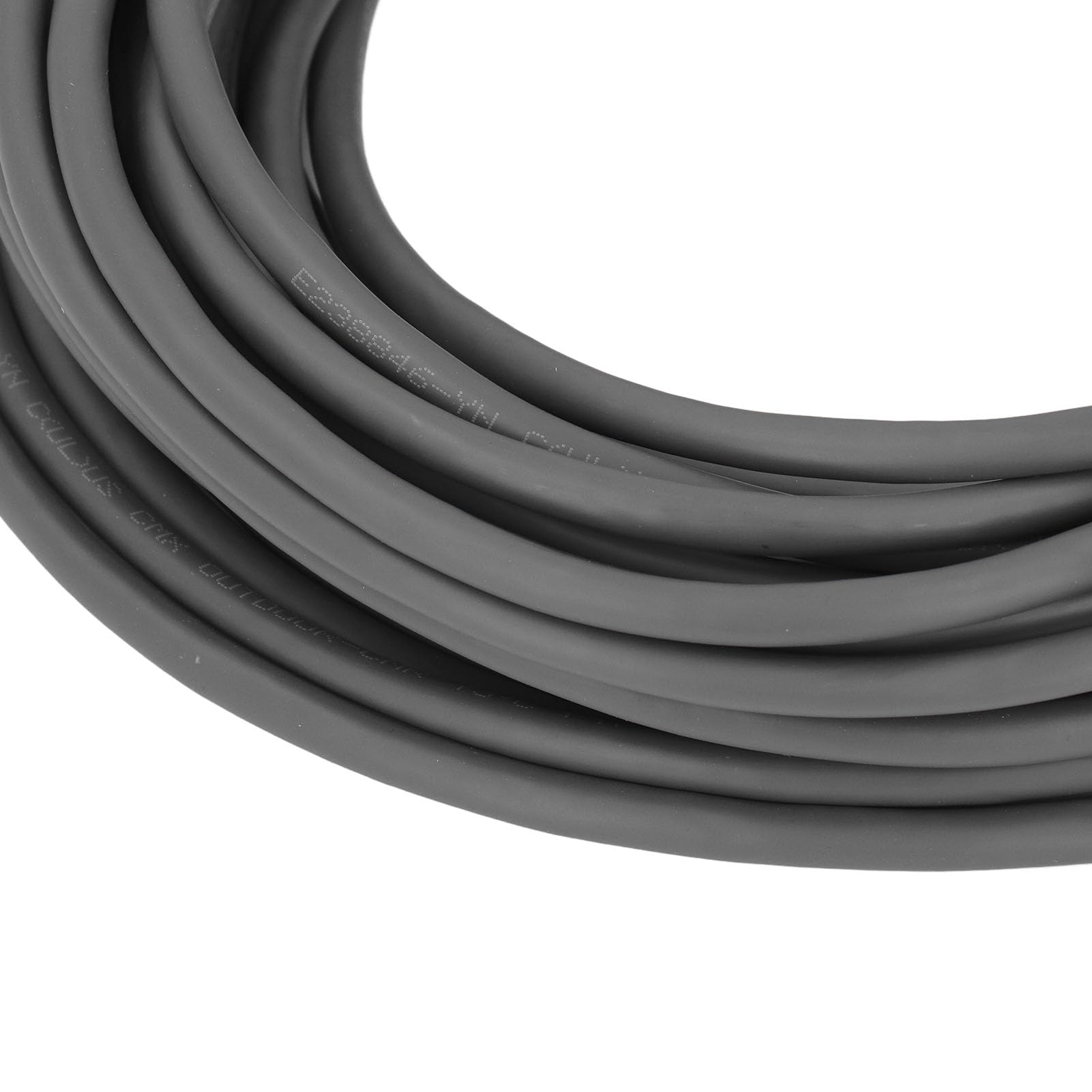 Cable de repuesto rectangular de 9 m, impermeable, de alta velocidad, para uso en Internet al aire libre, con soportes para cables