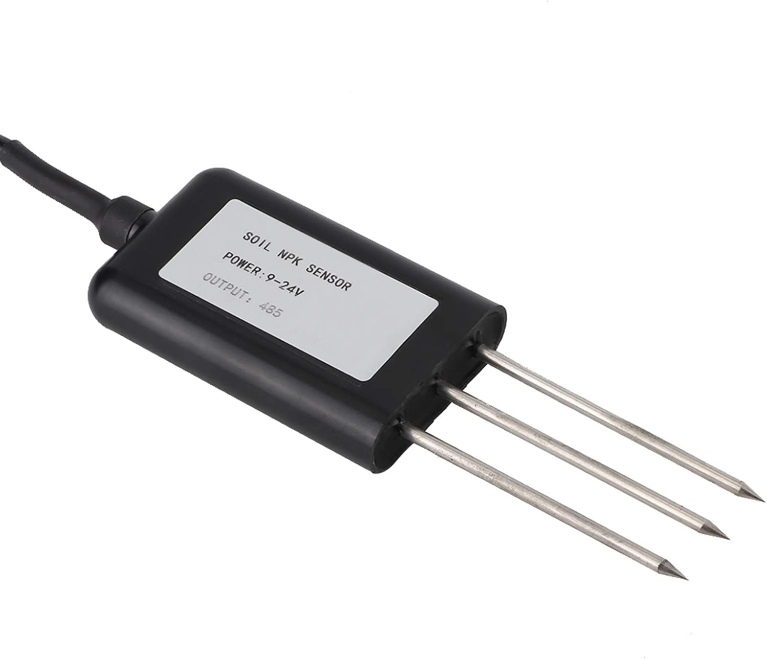 Soil NPK Sensor,Soil Tester Soil Sensor,Soil Detector Intelligent for Greenhouse Breeding Soil Professional Soil Npk Sensor